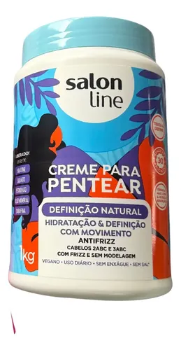 Crema Para Peinar Salon Line Definición Natural 1kg