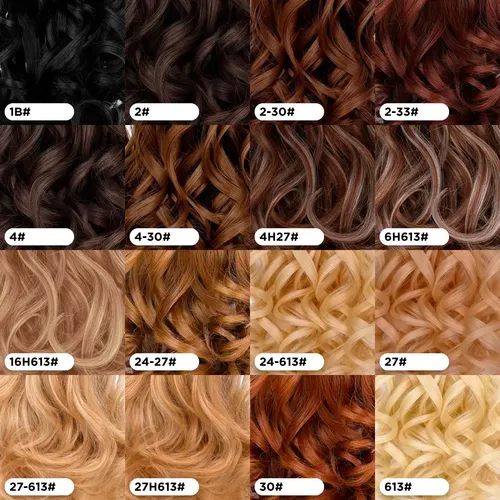 Cola De Caballo Postizo Coleta Aplique Ponytail 50cm C/ondas