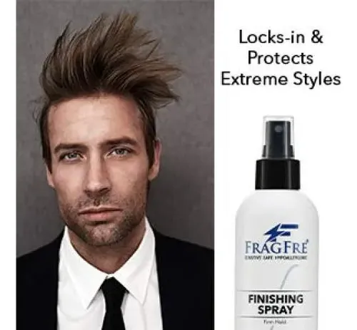 Spray Fuerte Fijador Cabello Fragfre 8 Oz Sin Fragancia