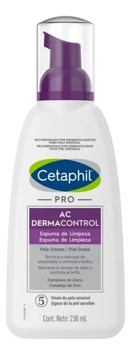 Cetaphil Dermacontrol Espuma Limpieza X 236ml