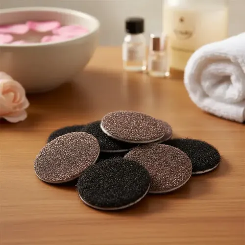 Limas Disco Velcro Para Torno Manicura Pies X 10u