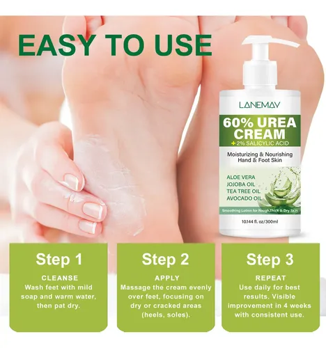 Crema Gensoming Urea 60% Pies Agrietados 300 Ml Urea