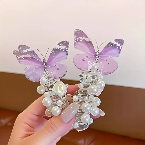 3 Horquillas Eléctricas En Espiral Con Forma De Mariposa, Du