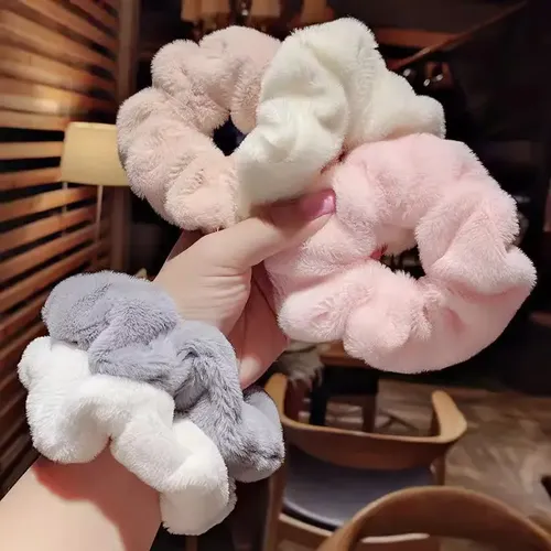 Cxrm 5 Pcs Donas Cabello Terciopelo Velvet Multicolor Cm