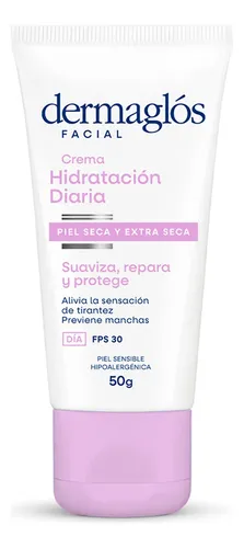 Dermaglós Facial Crema Hidratación Diaria Piel Seca Fps30
