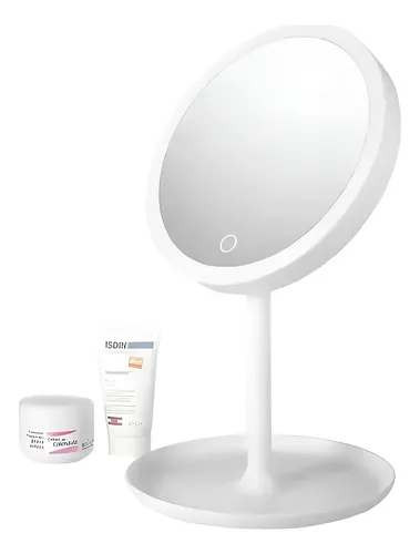 Espejo Maquillaje Con Luz Led Regulable Touch