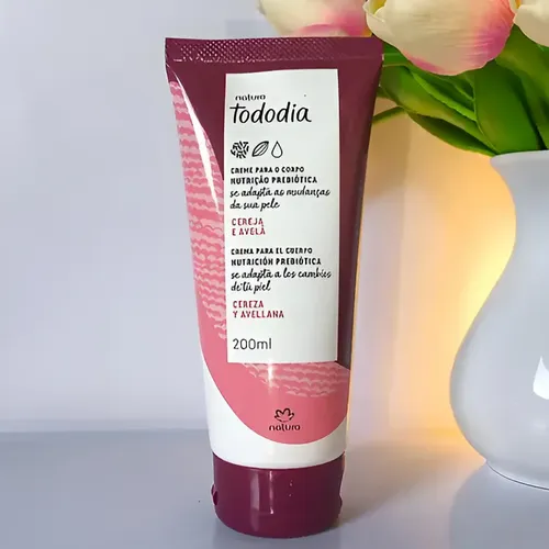Hidratante Corporal Natura Tododia Cereza y Avellana 200ml Tipo de Envase Pote