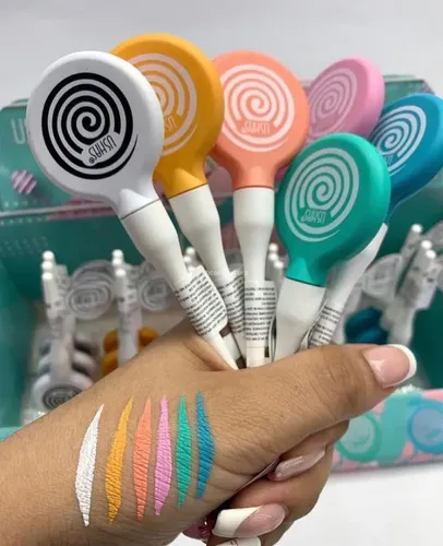 Delineador Ojos Liquido Pincel Tono Pastel Lolipop Ushas
