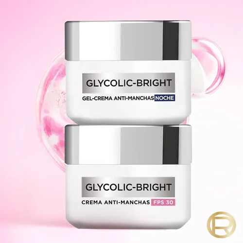 Gel Crema Noche Anti Manchas Glycolic Bright L’oréal Paris
