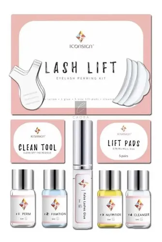 Kit Para Permanente De Pestañas Lifting Iconsign Completo