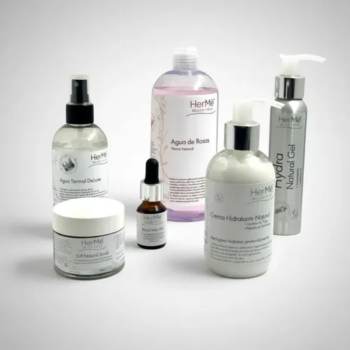 Set Skincare Deluxe- Brumas+serum+exfoliante+crema+gel