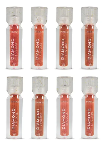 Labial Lipgloss Diamond Pink 21 Acabado Brilloso