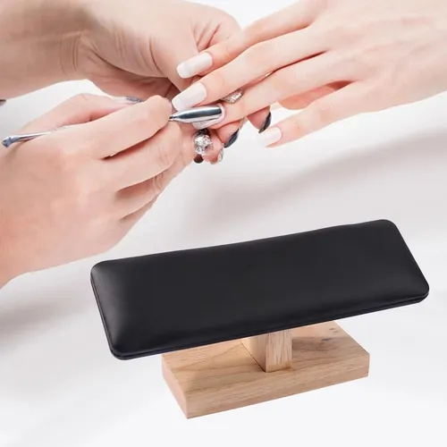 Almohada De Mano Para Decoración De Uñas, Negro