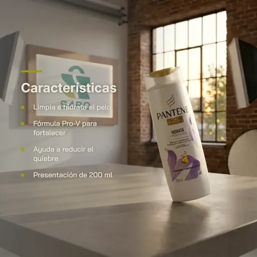 Pack X2 Shampoo Pantene Pro-v Miracles Hidrata S4bo