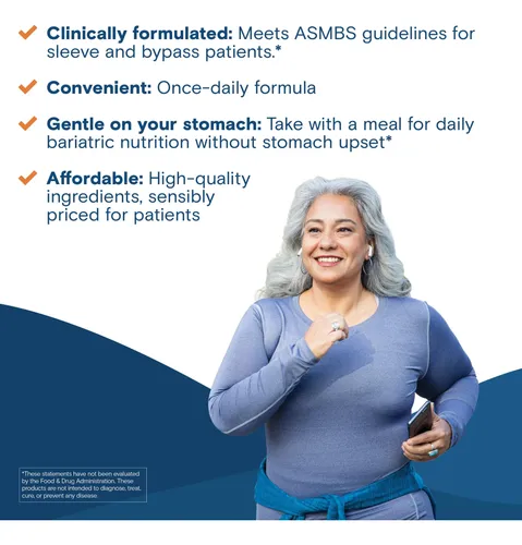 Multivitamínico Bariatric Fusion Con Hierro Para Mujeres