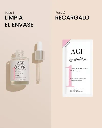 Kit Skincare: Serum + Recarga Vol 1 + Neceser Acf By Dada
