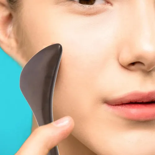 Herramienta Gua Sha Piedra Bian Facial Para Masajes