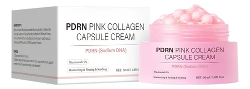 Crema Facial Pdrn Pink Collagen Iluminadora 50 G