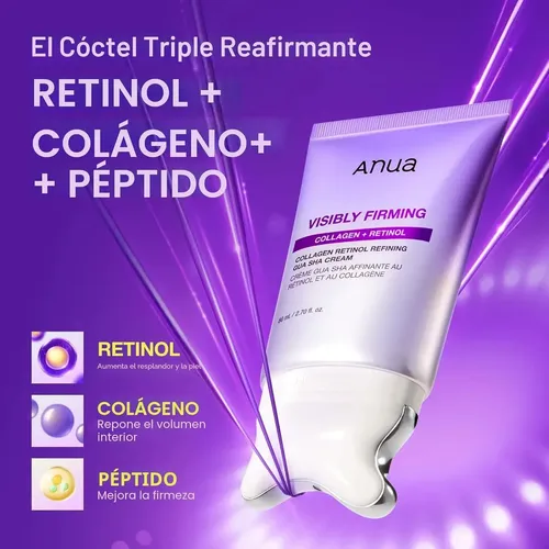 Anua Collagen Retinol Refining Gua Sha Cream 80ml Seca Noche