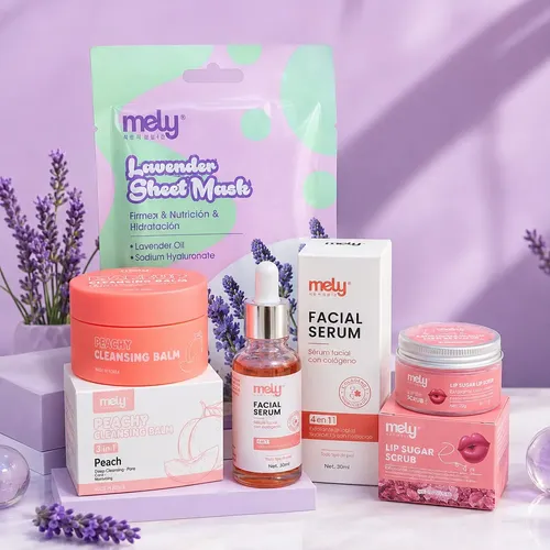 Kit Skicare Mely X5 Desmaquillante Serum Mascarilla Exfolian