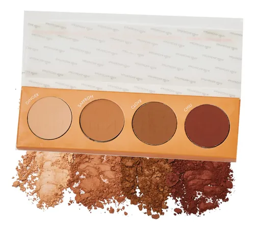 Kit Paleta Contorno Polvo Compacto Y Brocha Nathacha Nina