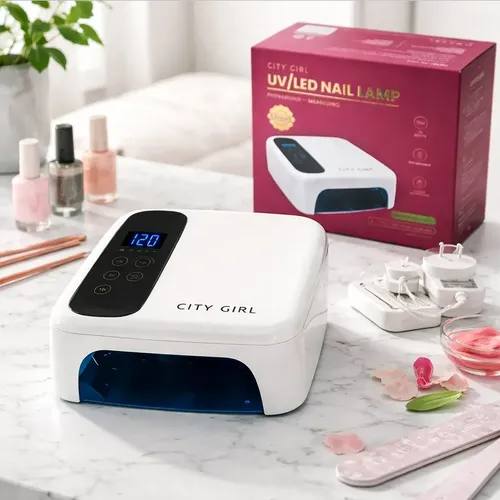 Cabina Lampara Uv Led Esmaltado Profesional 72w City Girl