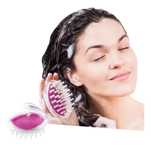 Masajeador Capilar Cristal De Ducha Cuero Cabelludo Cabello