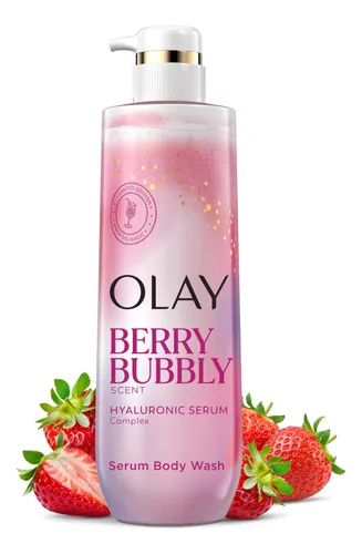 Jabón Corporal Olay Ácido Hialurónico 591ml Berry Bubbly