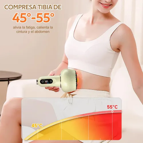Aa Masajeador Eléctrico Ventosa Y Calor
