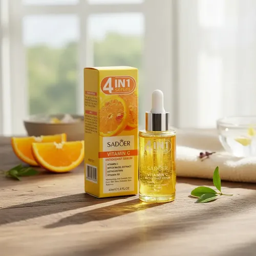 Sérum Facial 4en1 Vitamina C Antioxidante 40ml Sadoer Momento De Aplicación Día/noche Tipo De Piel Todo Tipo De Piel