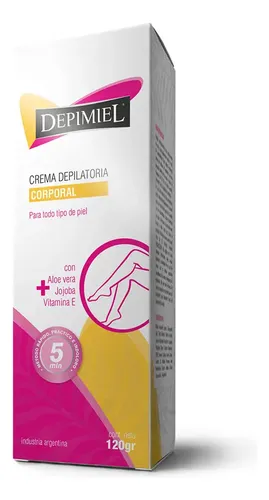 Crema Depilatoria Corporal X120 Gr Depimiel