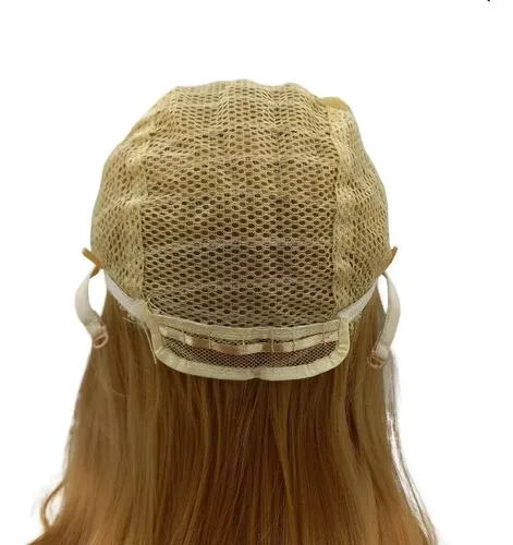 Pelucas Tonos Simil Natural Lacio Punta Sin Fleqillo Tamaño De La Base 60cm Tono Rubio Dodaro 27