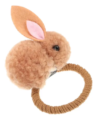 2 Paquetes De Diademas Con Pompones De Conejito Para Cabello