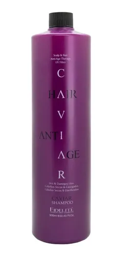 Fidelité Caviar Shampoo Antiage Cabello Seco Dañado 900ml