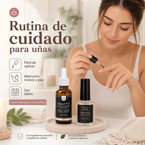 Aceite Antihongos Manos 10 Cc Y Pies 30cc Natural Vya Neutra