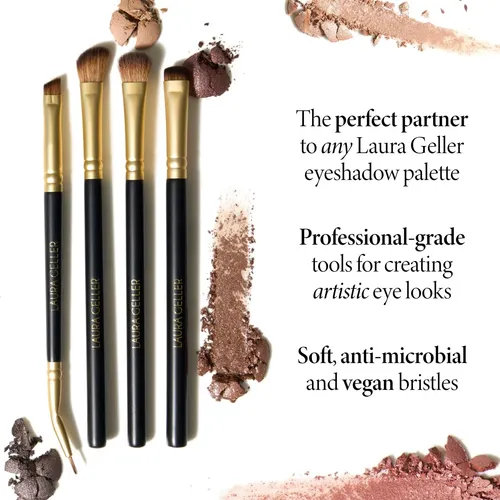 Set De 18 Sombras De Ojos Con Brocha Cosmética Laura Geller