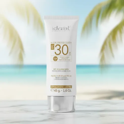 Protector Solar Fps 30 Facial En Crema No Graso 45g Idraet