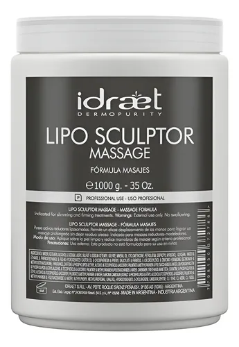Lipo Sculptor Masajes Reductores Modeladores 1kg Idraet