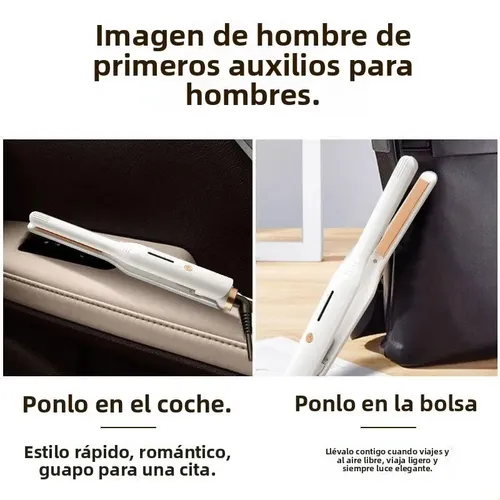 Plancha De Cabello Cerámica Profesional 4 Niveles De Calor