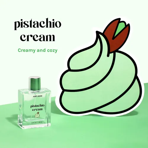 Crema De Pistacho Perfume Just Juice 100 Ml Para Mujeres Y H