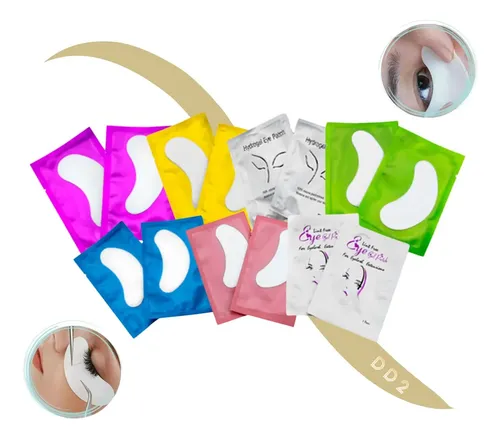 5 Pares Parches Gel Para Extensiones De Pestañas Oferta