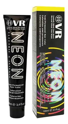 Tinte De Pelo Vr Semipermanente De Neón, Nivel De Decoloraci
