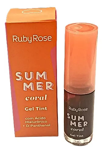 Tintas Gel Labios Ruby Rose Tint Lips Hialuronico