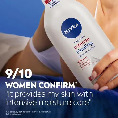 Loción Corporal Nivea Intense Healing, 1 Litro, Para Piel Mu