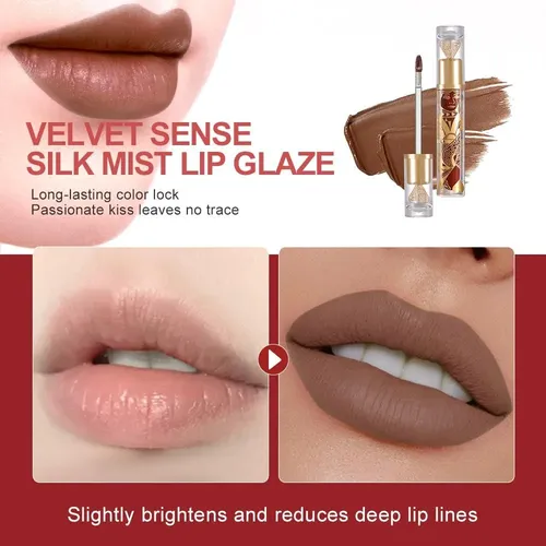 Labial Líquido Velvet Mate F-85a 0.1 Fl Oz Houksouml
