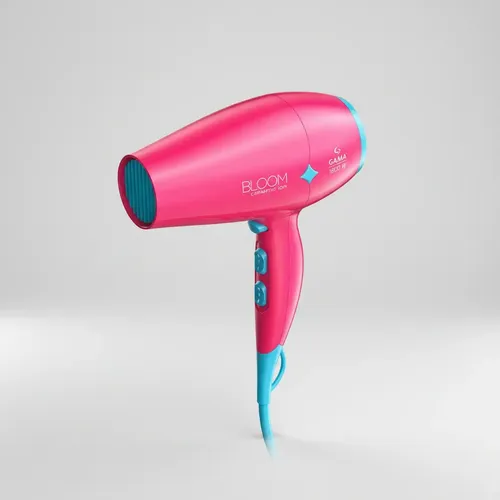 Secador De Pelo Gama Diamond Bloom Pink Cool Shot 2300w