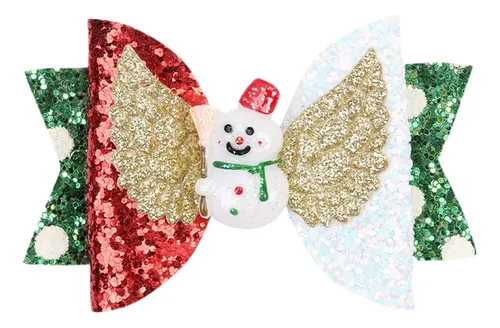 Tocado Navideño Con Lazo Para El Pelo, Accesorios Para El Pe