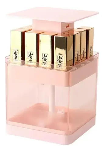 Organizador De Labiales – 12 Compartimentos – Premium Color Rosa