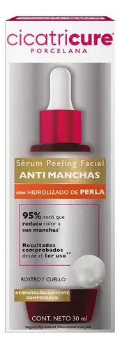 Cicatricure Serum Porcelana Peeling Antimanchas Facial 30ml Momento de aplicación Día/Noche Tipo de piel Normal a mixta