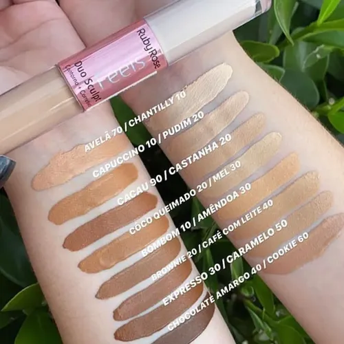 Corrector Y Contorno Feels Duo Sculpt Ruby Rose Original